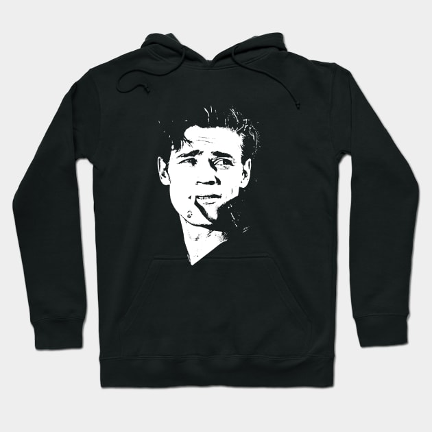 Willem Dafoe Smoking Hoodie by Lowchoose